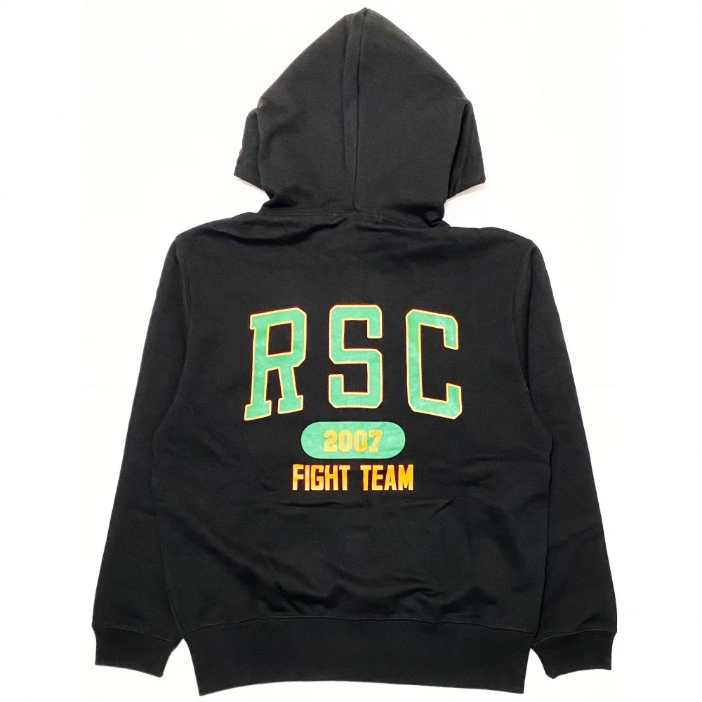 RSC Fight Team L 黑底綠字 背面