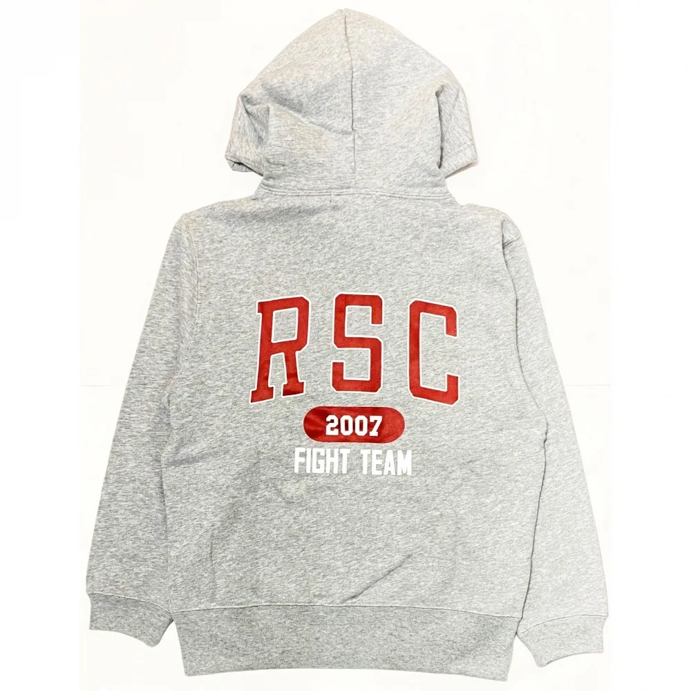 RSC Fight Team XL 灰底紅字 背面