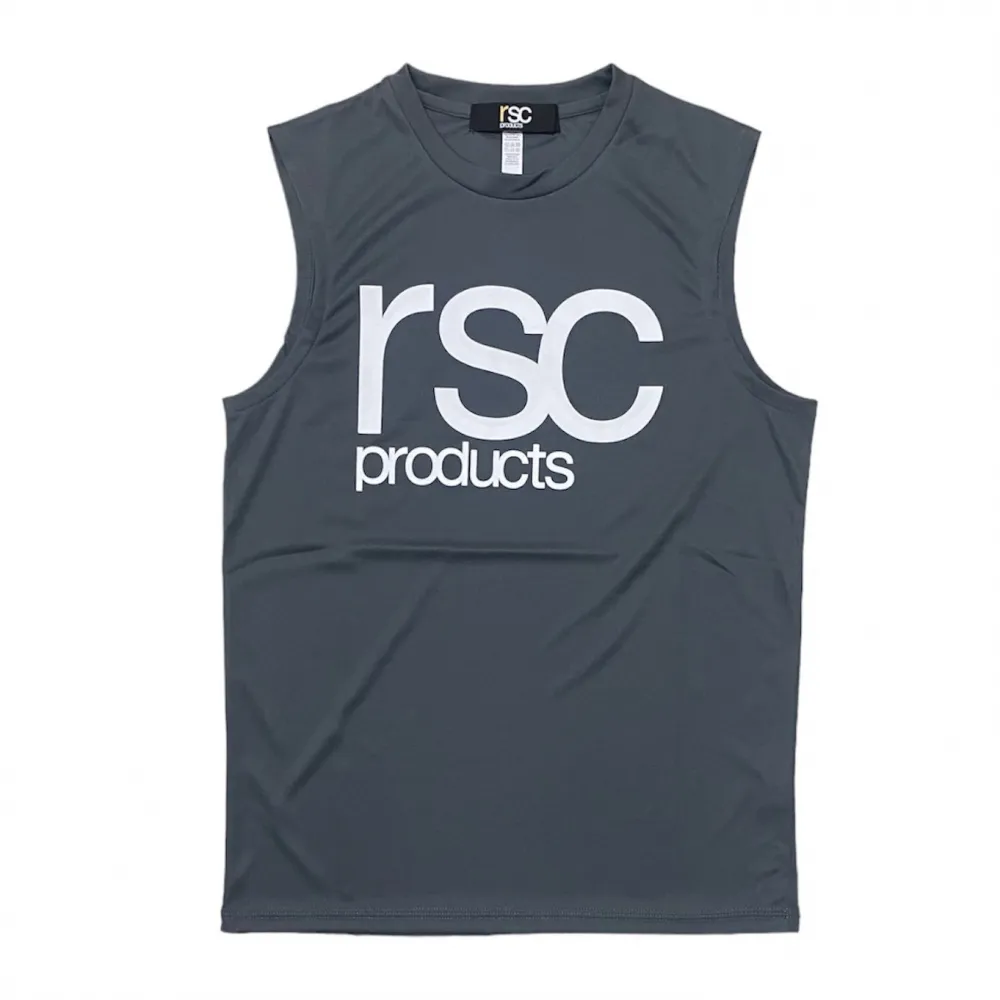 RSC logo 無袖 灰白 L號