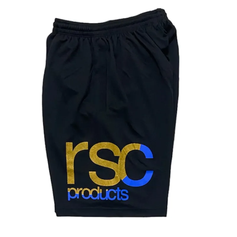 rsc products | RSC JPN LOGO 短褲 運動 吸汗 速乾 透氣 抗皺 L號 黑底 藍金字