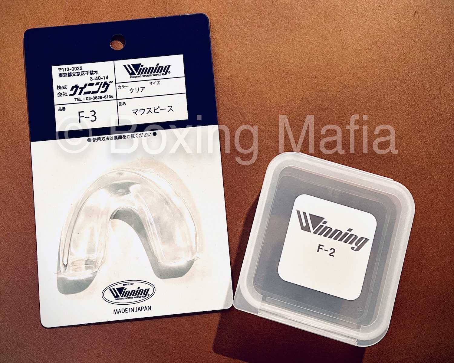 Winning｜F-3 Mouthguard F-2 Case 透明 護齒 護齒盒 收納盒 拳擊 口腔 保護