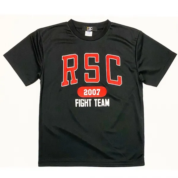 rsc products | RSC FIGHT TEAM LOGO 短袖 運動 吸汗 速乾 透氣 抗皺 L號 黑底紅字