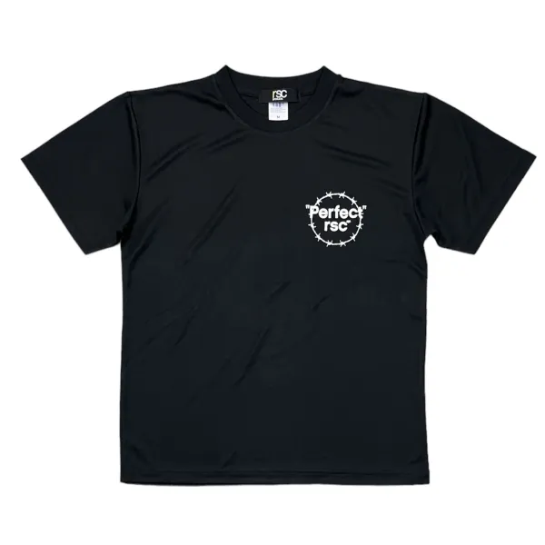 rsc products | RSC PERFECT LOGO 短袖 運動 吸汗 速乾 透氣 抗皺 L號 黑底白字
