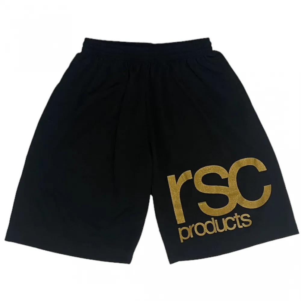 rsc products | RSC LOGO 短褲 運動 吸汗 速乾 透氣 抗皺 L號 黑底金字